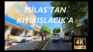 Milastan Kıyıkışlacıka 4K Driving Tour in Turkey  Şehir Turu 🇹🇷 citytour [upl. by Aleris451]