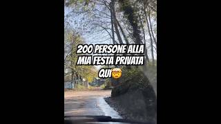 LOCATION PERFETTA per una FESTA PRIVATA con 200 PERSONE🤯 [upl. by Hooke]