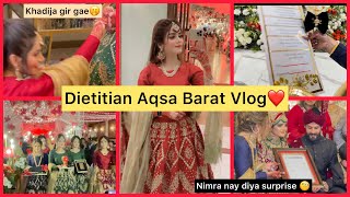 Dietitian aqsa barat vlog  khadija gir gae or nimra nay kya diya surpriseRaaziamughal [upl. by Laet]