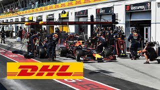 DHL Fastest Pit Stop Award New F1 Pit Stop World Record Red Bull RacingMax Verstappen [upl. by Addi586]