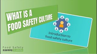 What is a Food Safety Culture [upl. by Alana]