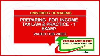 Preparing for Income tax law amp Practice [upl. by Rubi]