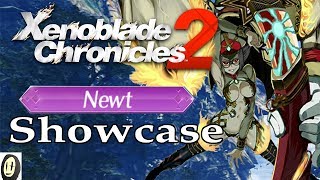 Xenoblade Chronicles 2  Newt Guide Face Tank Build [upl. by Katt]