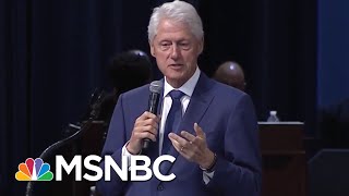 Bill Clinton Remembers Aretha Franklin At Detroit Funeral Service  MSNBC [upl. by Heyer]