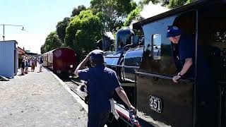 Bellarine Railway Queenscliff [upl. by Ecienahs]