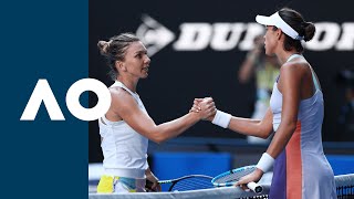 Simona Halep vs Garbiñe Muguruza  Extended Highlights SF  Australian Open 2020 [upl. by Adabel]