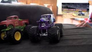 Grave Digger Monster Jam Diecast Collection Monster Trucks Vol 1 [upl. by Ladnik23]