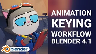 Keying Animation Updates in Blender 41 [upl. by Halludba]