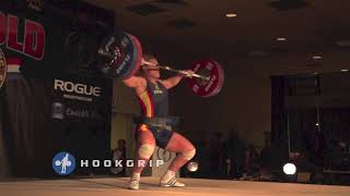 Lydia Valentin 115kg Snatch Slow Motion [upl. by Artemisia]