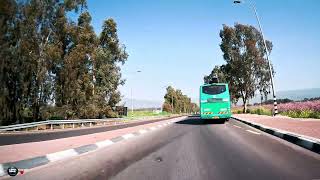 Israel 🇮🇱 Drive Misgav Am  Masada israel galilee golan [upl. by Meill893]