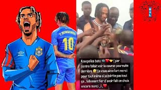 Elim cdm 2026 RDC vs TOGO 10 Théo Bongonda dit Théo Messi le chouchou du public congolais [upl. by Yerok]