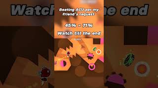 ACU ON MOBILE 144hz RUN 2 CHECK DESCRIPTION geometrydash extremedemon gaming acu gd [upl. by Colvert608]