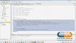 JAVA TUTORIAL Spring 3 security on a JSF 2 example [upl. by Lathe]