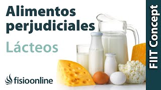 Alimentos perjudiciales para tu espalda  Leche y derivados [upl. by Radburn]