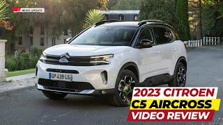 2023 Citroen C5 Aircross Hybrid Test Drive Review Specs and Price [upl. by Dikmen]