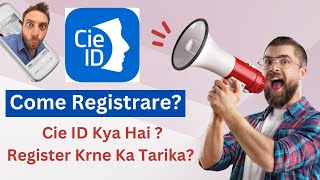 CIE ID Kaise Banaye  CIE Carta Identità Elettronica  Cie Registration  Cieid Come Funziona [upl. by Benisch]