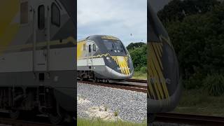 Brightline Florida’s Fast Train brightline passengertrain florida highspeedtrain [upl. by Millda]