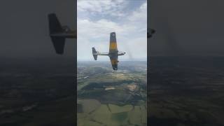 Dehavilland DHC1 Chipmunk break shorts aerobatics aviation [upl. by Franklin238]