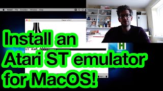 Installing an Atari ST emulator for MacOS Hatari [upl. by Yrak]