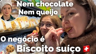 Fábrica de biscoitos suíços Kambly🇨🇭Degustação a vontade🍪 [upl. by Esenwahs]