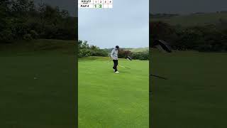 Birdie catcher at Langland Bay Golf ClubFirst birdie on a Wales golf trip so happy foryou golf [upl. by Airdnat472]