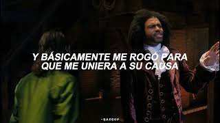 Hamilton ── The Room Where It Happens Sub Español [upl. by Nared481]