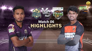 Chattogram Challengers vs Khulna Tigers  6th Match  Highlights  Season 8  BBPL 2022 [upl. by Hank]