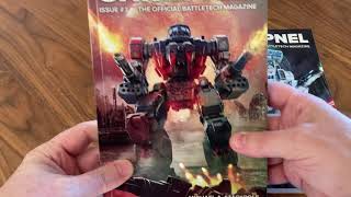 BattleTech  Shrapnel Magazine In Print An Overview [upl. by Allekram]