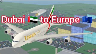 Emirates Full Flight ✈️  Boeing 777  Dubai to Europe  Trip Report  Emirates pilot [upl. by Ihel]