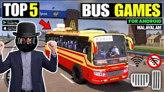 Best High Graphics BUS SIMULATOR Games For Android Offline  Online   XEDOUTZz  Malayalam⚡📲🔥 [upl. by Whall]