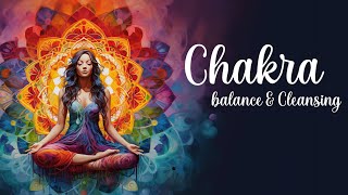 20 Minute Chakra Balance amp Cleansing Guided Meditation [upl. by Kalin157]