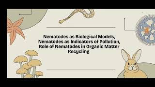 Nematodes as Biological Model  Nematology Beneficial Nematodes [upl. by Okihcim946]