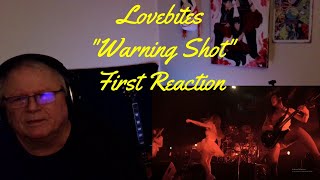 Lovebites  quotWarning Shotquot  First Reaction [upl. by Eitsyrhc175]