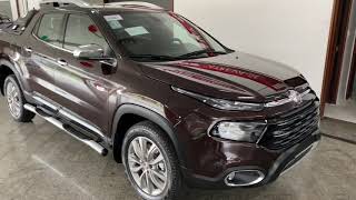 Nova Fiat toro ranch 2020 marrom Deep [upl. by Akemrehs41]