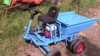 home made dumper truck [upl. by Akirdnwahs]