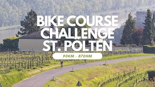 Bike course  Radstrecke Challenge St Pölten Triathlon [upl. by Shepley]