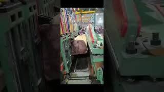 Veneer production first stepwoodsheets veneerdryer peelingmachine [upl. by Jeggar]