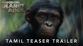 Kingdom of the Planet of the Apes  Tamil Teaser Trailer  In cinemas soon [upl. by Vizzone]