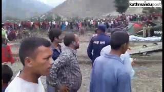 NA plane crashes while landing in Bajura [upl. by Klockau]