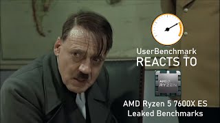 UserBenchmark reacts to leaked 7600X benchmark [upl. by Leumel]