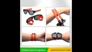 Foldable Sports Sunglasses [upl. by Yraek331]