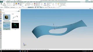 Siemens NX Fill Surface [upl. by Kcered]