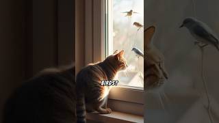 Cats Chirping at Birds The Funny Truth shorts [upl. by Denis]