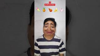 Makan sesuai emoji terus😁 Ending yang tak terduga😂 subscribe makanemoji mukbang shorts trending [upl. by Lirbij457]