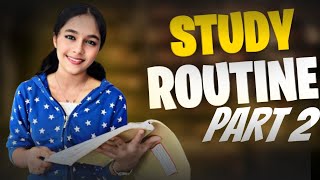 My Evening Study Routine 📚📖🤯PART2 Shivani Menon  Study Routine  Study Tips and Hack [upl. by Acemahs]