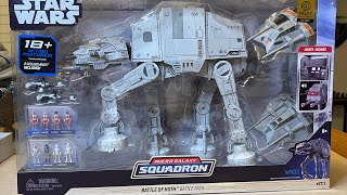 Star Wars Micro Galaxy Squadron Battle of Hoth Battle Pack Jazwares Vault Exclusive Only 3000 🎥📸✅ [upl. by Ainek]