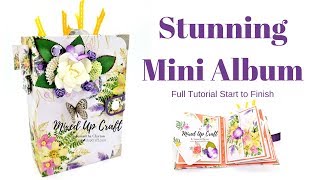 Mini Album Tutorial  Start to Finish [upl. by Livia]