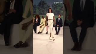 Naomi Campbell Walking For Ralph Lauren Spring Summer 2025 fashion runwayshowcase fashionweek [upl. by Dorsman487]