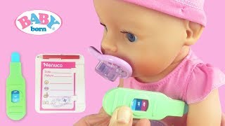 Pop Heeft Koorts Dokter Speelgoed Set Van Baby Born Spelen Met Poppen Nederlands Filmpje [upl. by Cr12]