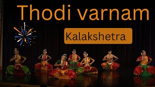 Thodi varnam full  kalakshetra style Thodi varnam kalakshetra style varnam  roopamo joochi varnam [upl. by Yelkcub]